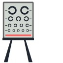 Oculist: Glasses and Eye Test Chart