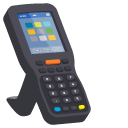 Order Picker: Desktop Terminal and Handheld Barcode Scanner