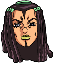 JoJo's Bizarre Adventure Ermes Costello and Kiss