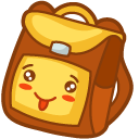 Cute Bell and Backpack