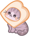 Cute Bread Cats