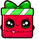 Cute Christmas Tree and Gift