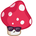 Cute Cool Mushroom