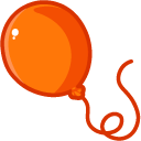 Cute Crocodile with a Balloon