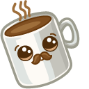 Cute Cups of Tea and Coffee