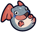 Cute Flying Fish