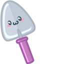 Cute Garden Shovel and Seeds