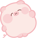 Cute Happy Pig