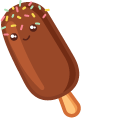 Cute Ice Cream on a Stick