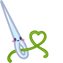 Cute Needle and Spool of Thread