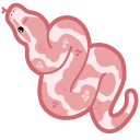 Cute Pink Snake