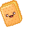 Cute Sandwich Cookie and Cocoa