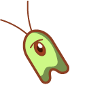 Cute Sheldon J. Plankton and Eugene H. Krabs