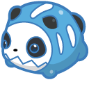 Cute Skeleton Panda Sea Squirts