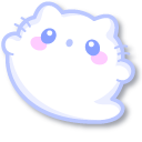 Kawaii Cat Ghost