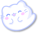 Kawaii Cat Ghost