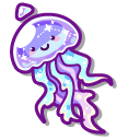 Kawaii Cosmic Jellyfish