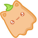 Kawaii Ghost Pumpkin Cat