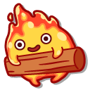 Kawaii Howl's Moving Castle Calcifer