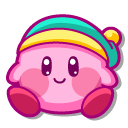Kawaii Kirby with a Sword