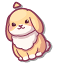 Kawaii Light Brown Bunny