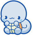 Kawaii Pokemon Bulbasaur and Squirtle