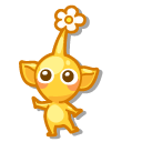Kawaii Red Pikmin and Yellow Pikmin