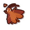 Kawaii Tiny Cockroach