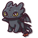 Kawaii Toothless Dragon