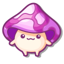Kawaii Walking Mushrooms