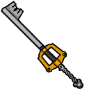 Kingdom Hearts Xion and Kingdom Key