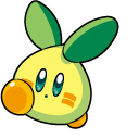 Kirby Beanbon and Big Beanbon