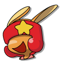 Klonoa Chipple and a Boxing Glove
