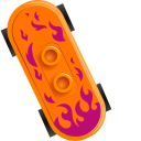 LEGO Friends Mia and Skateboard