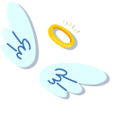 Angel Wings and Halo