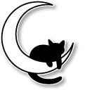 Black Cat and White Moon
