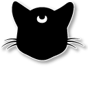 Black Cat and White Moon