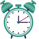 Dumbbells and Alarm Clock