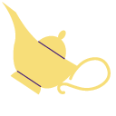 Genie and his Magic Lamp