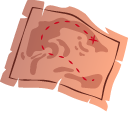 Jolly Roger and Treasure Map