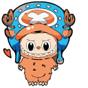Kuromi and Tony Tony Chopper Labubus