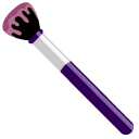 Makeup Brush and Mirror