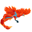 Orange and Red Phoenixes
