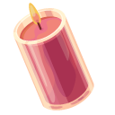 Red and Orange Candles