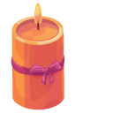 Red and Orange Candles