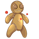 Spell Book and Voodoo Doll