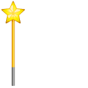 Star-Shaped Magic Wand