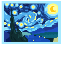 The Starry Night Vincent van Gogh