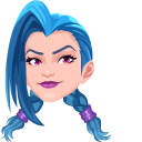League of Legends Jinx and Fishbones