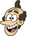 The Loud House Lynn Loud Sr. and a Pineapple
